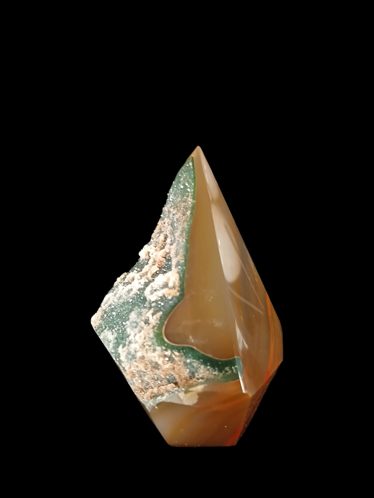 Druzy Agate Diamond (3in)