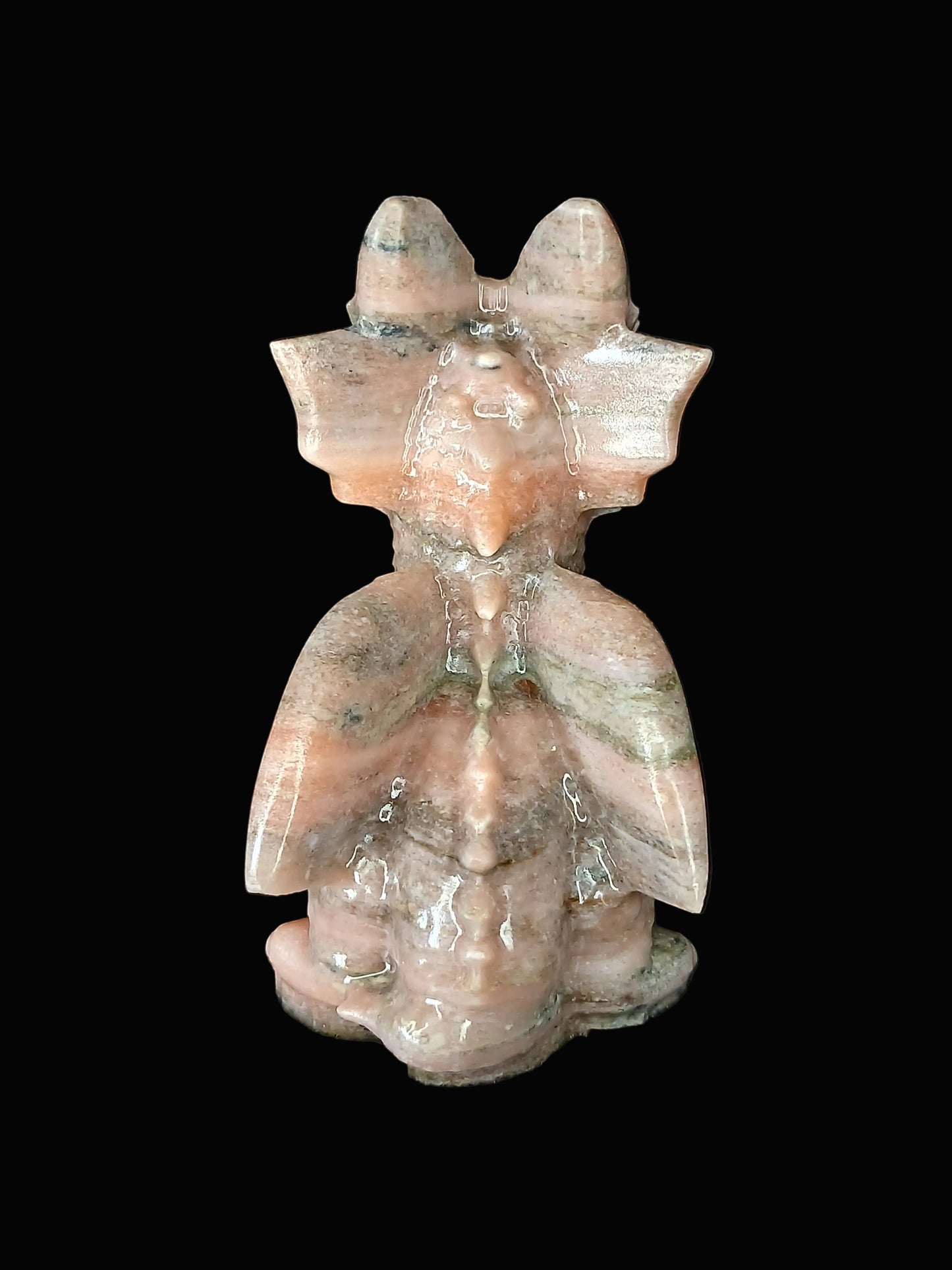 Orange Calcite Dragon