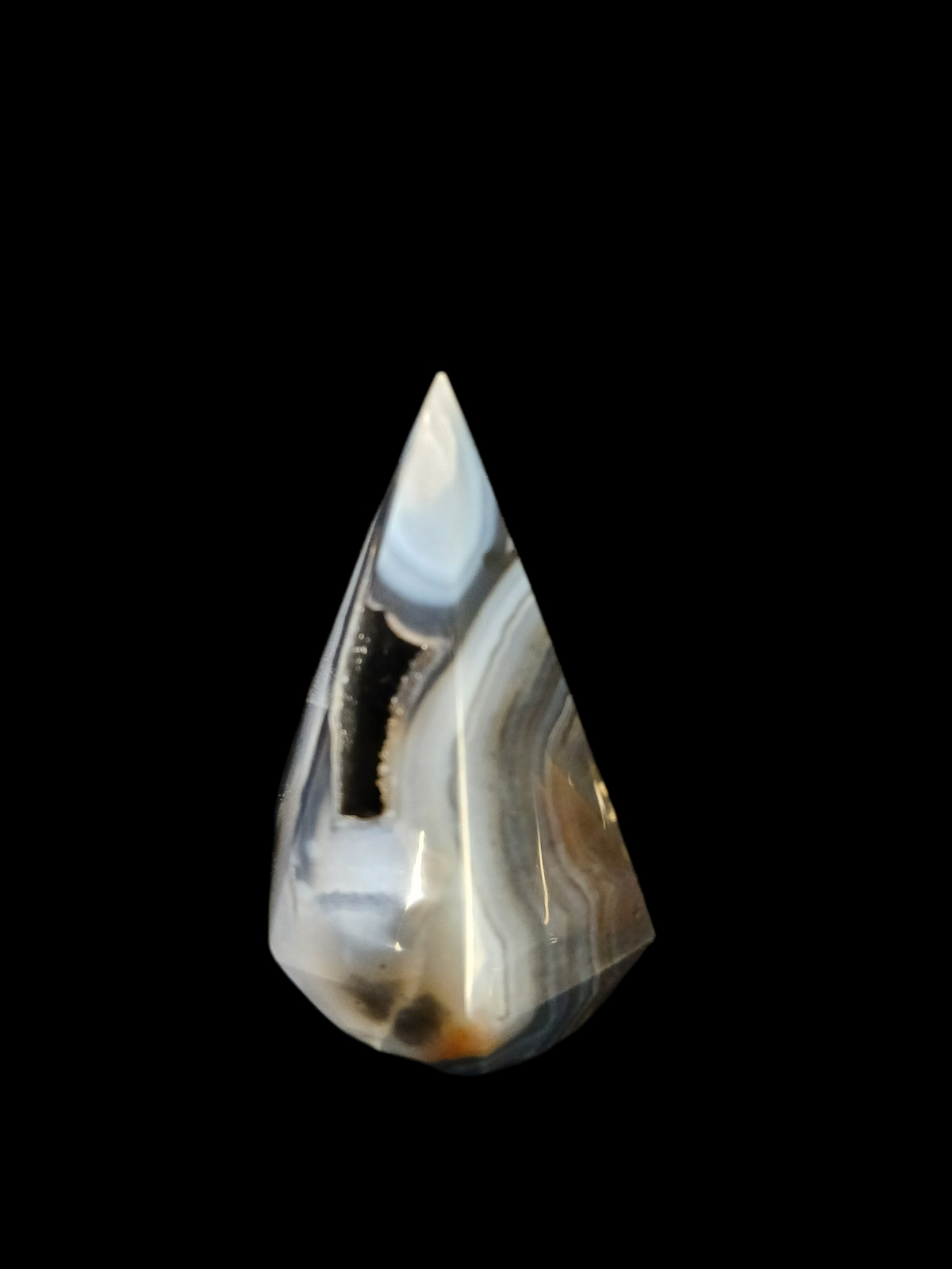 Druzy Agate Diamond (3in)
