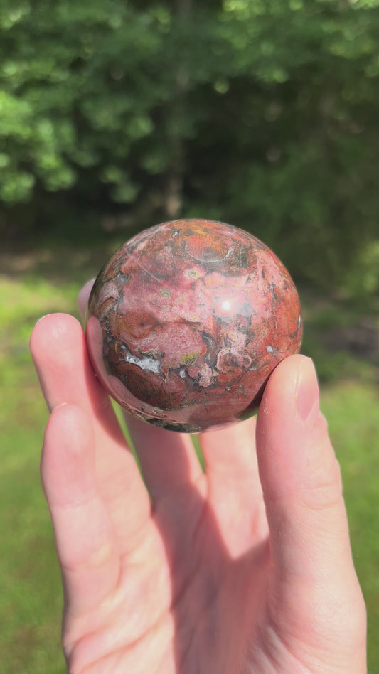 55.5mm Ocean Jasper Sphere