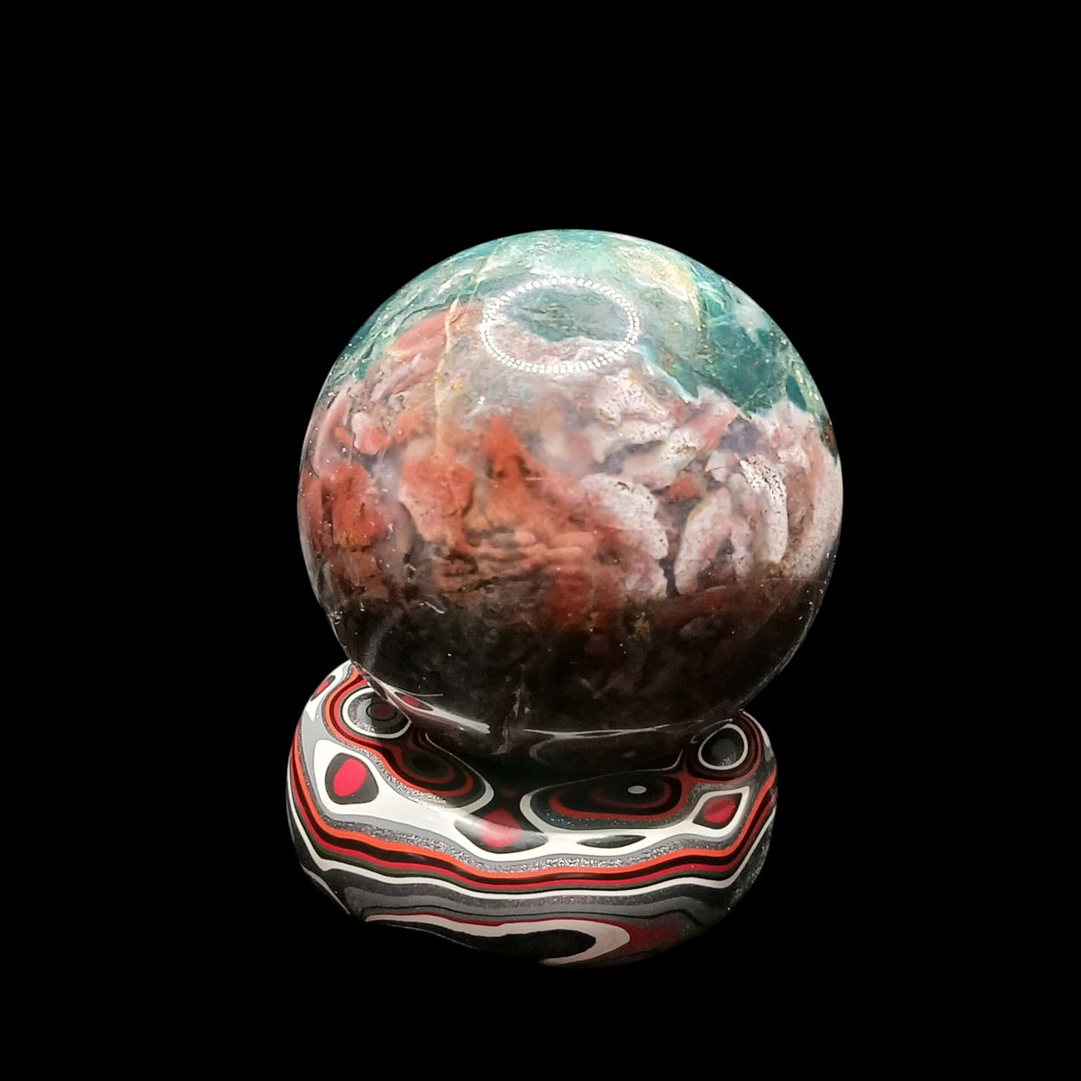 Fordite Sphere Stand (Stand Only)