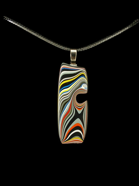 Fordite Pendant