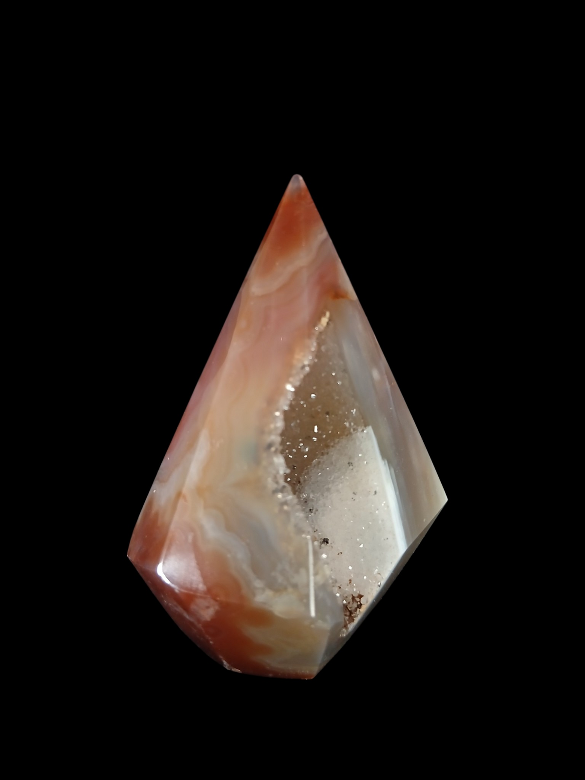 Druzy Agate Diamond (2.6in)