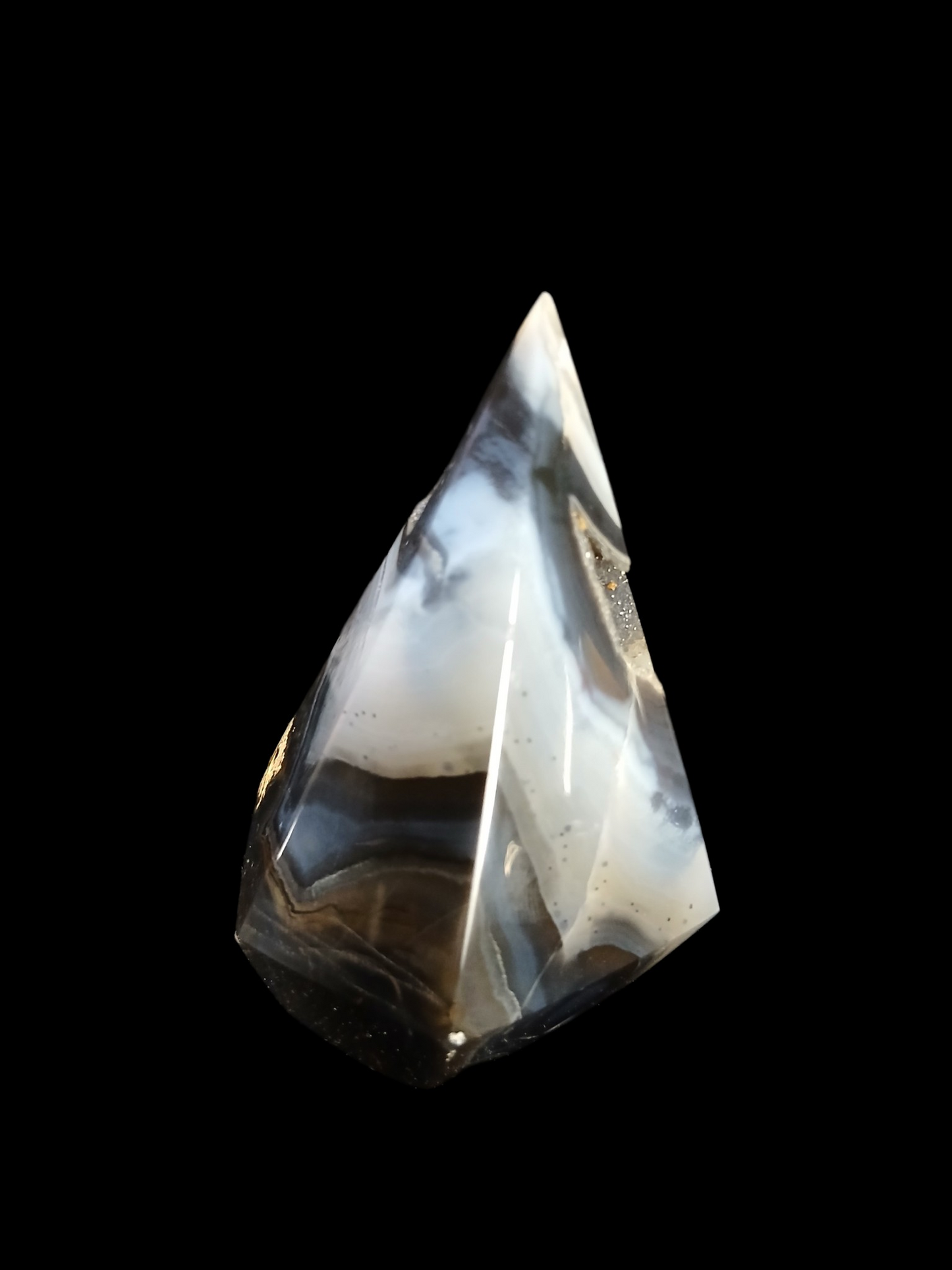 Druzy Agate Diamond (3in)