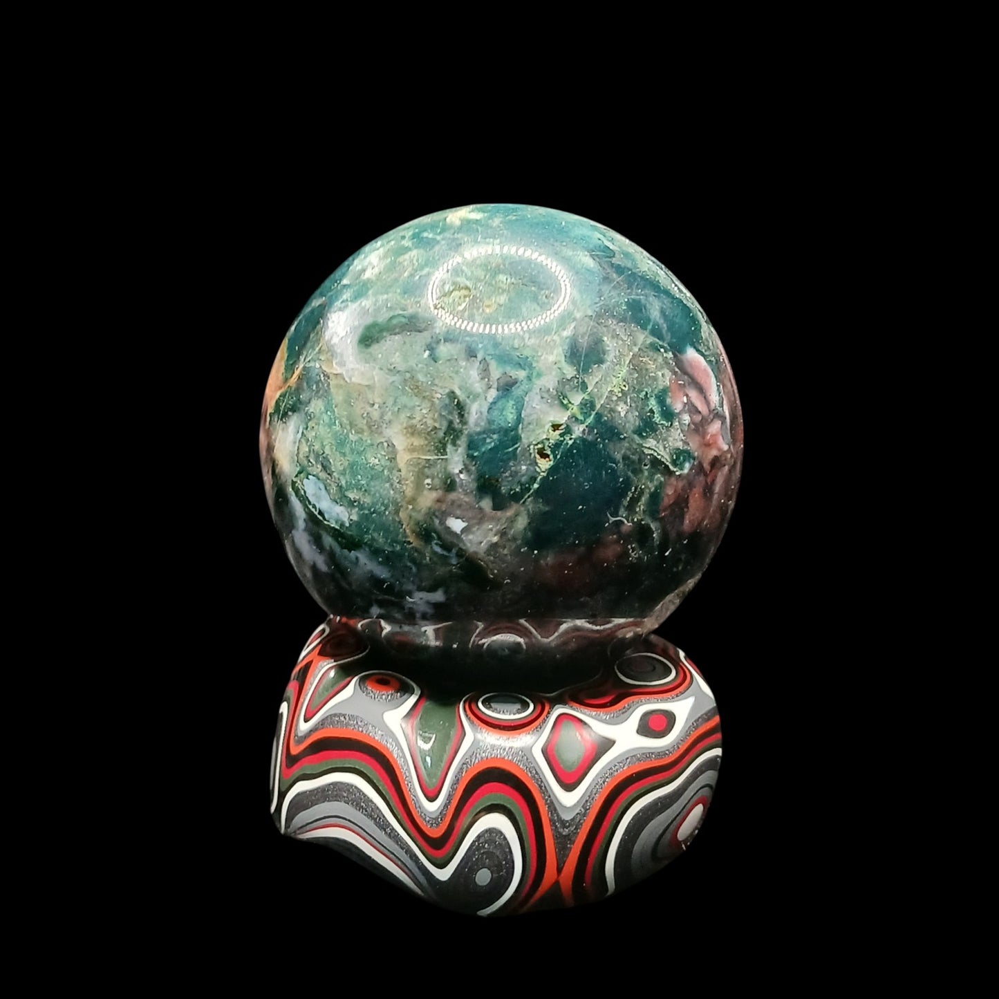Fordite Sphere Stand (Stand Only)