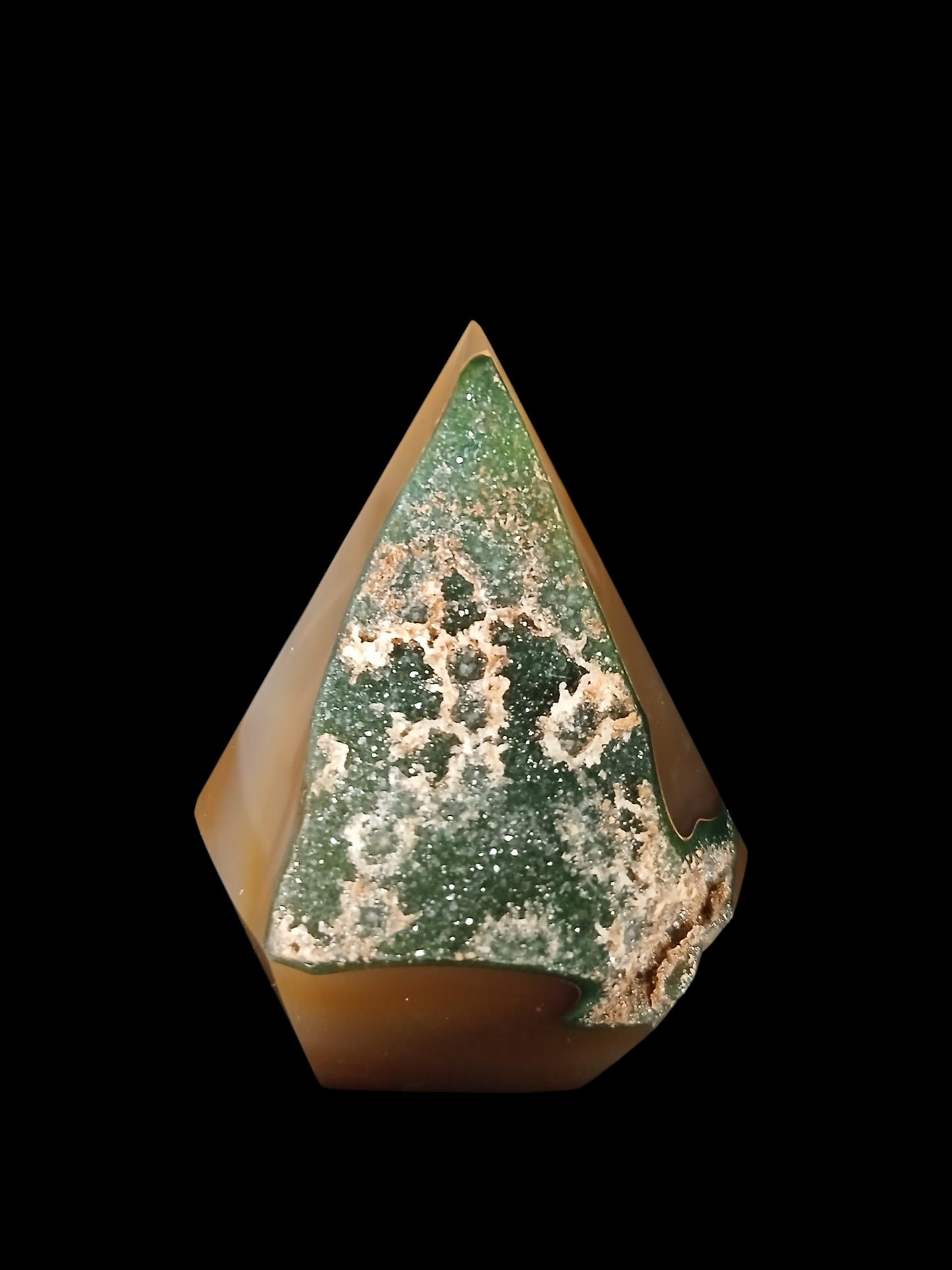 Druzy Agate Diamond (3in)