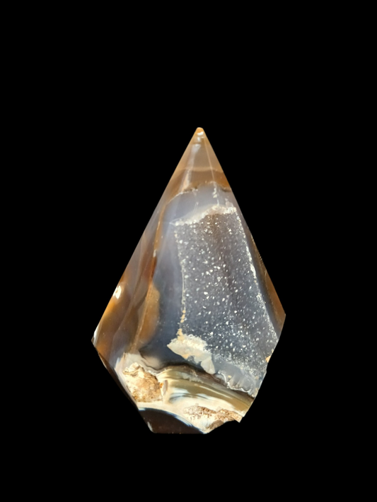 Druzy Agate Diamond (2.45in)
