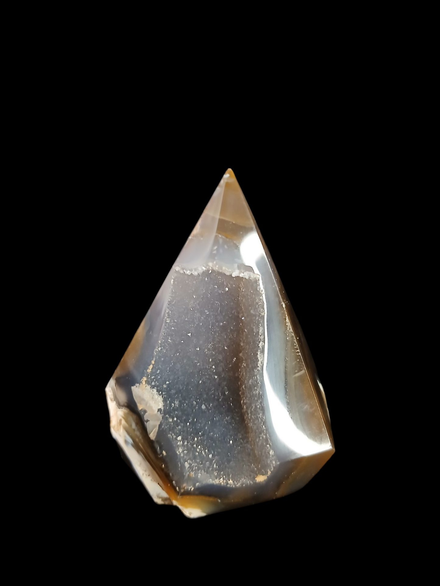 Druzy Agate Diamond (2.45in)