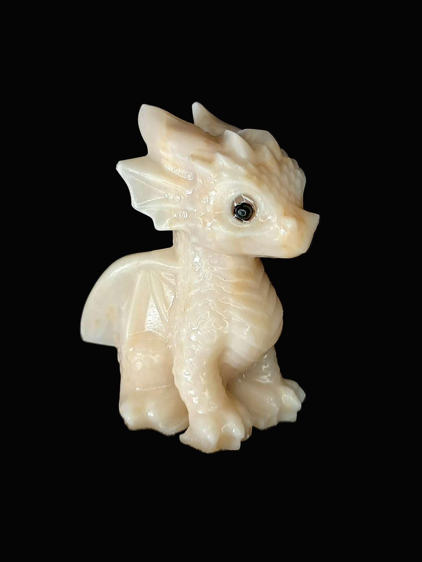 Yellow Calcite Dragon