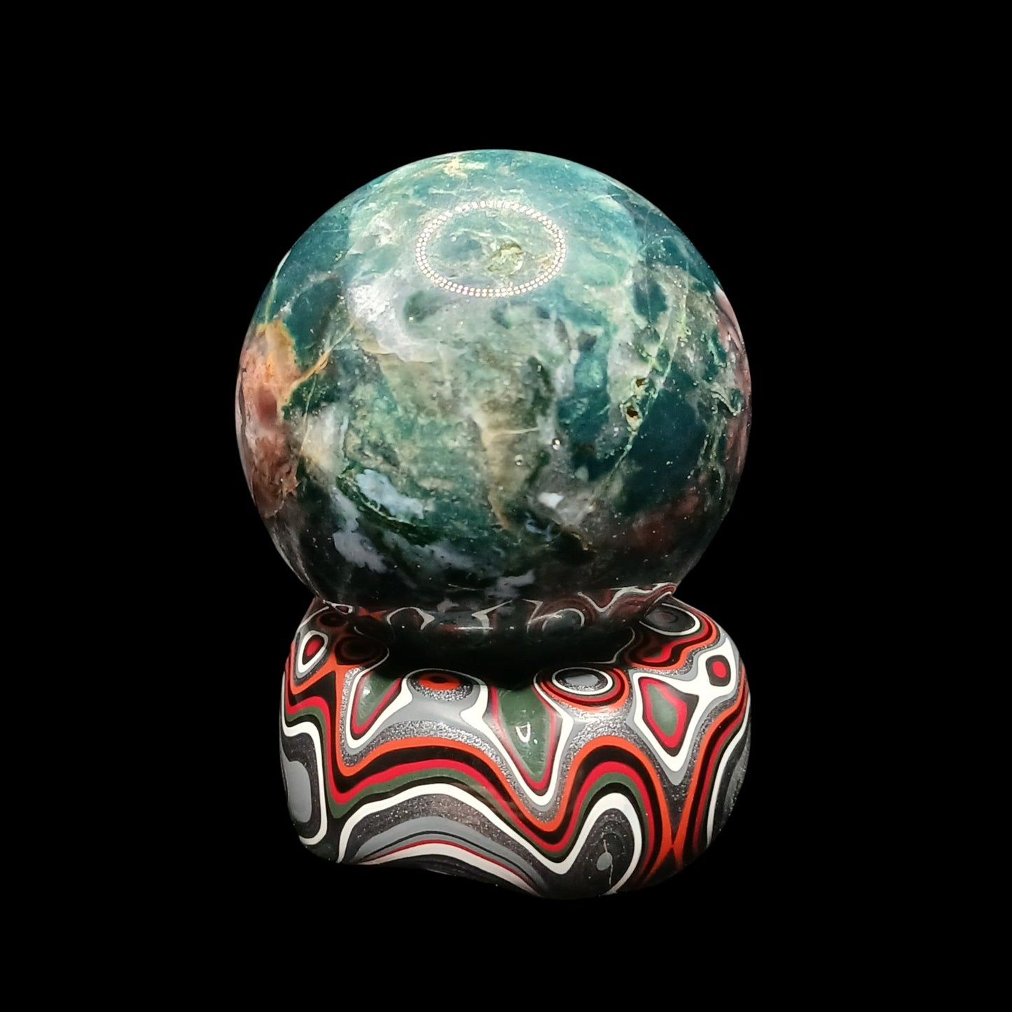 Fordite Sphere Stand (Stand Only)