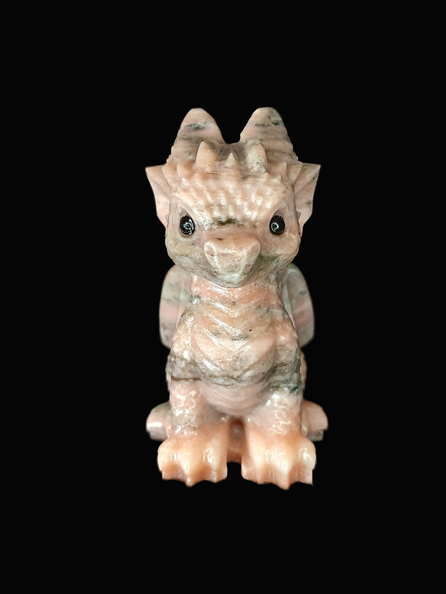 Orange Calcite Dragon
