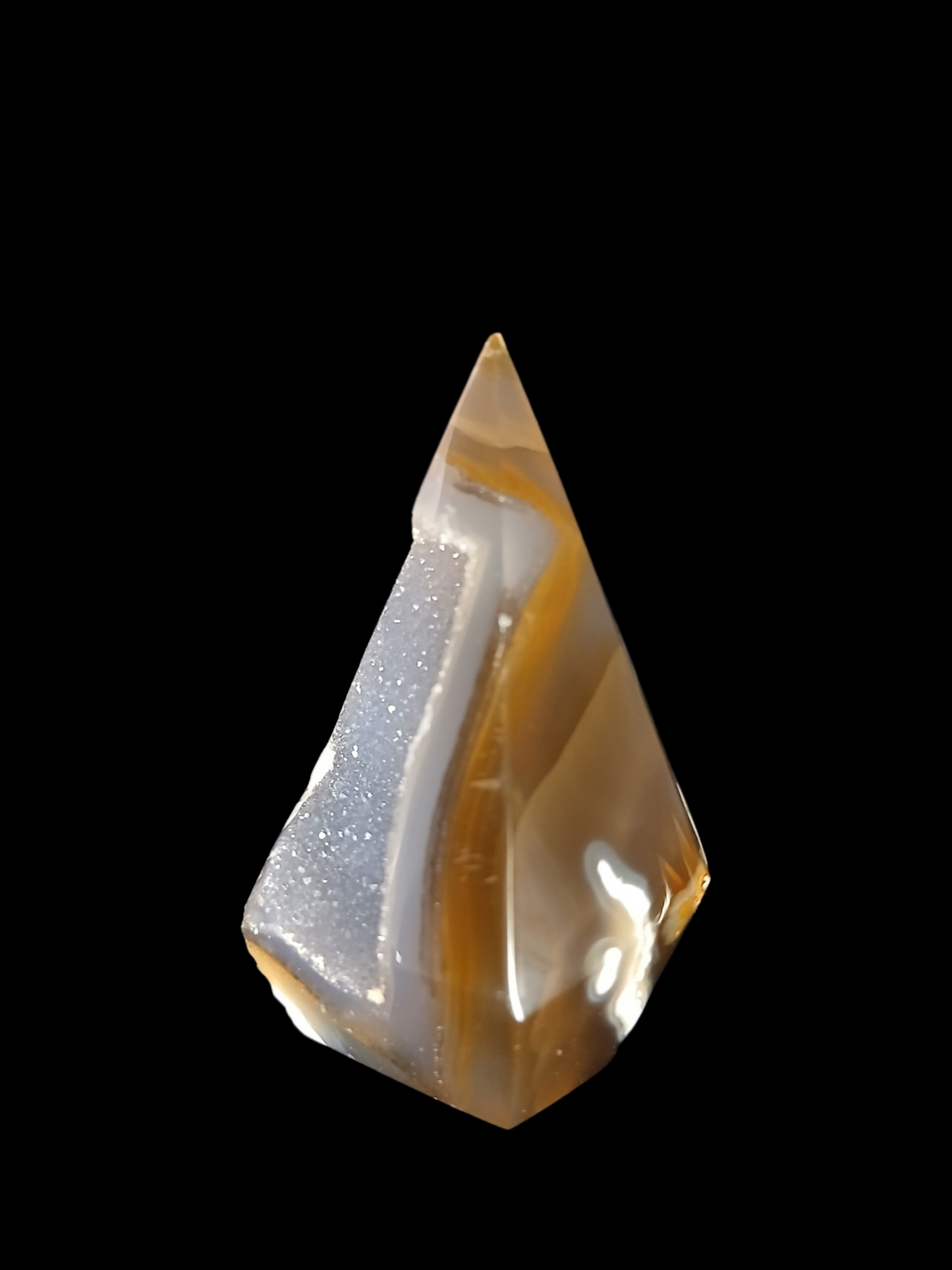 Druzy Agate Diamond (2.45in)