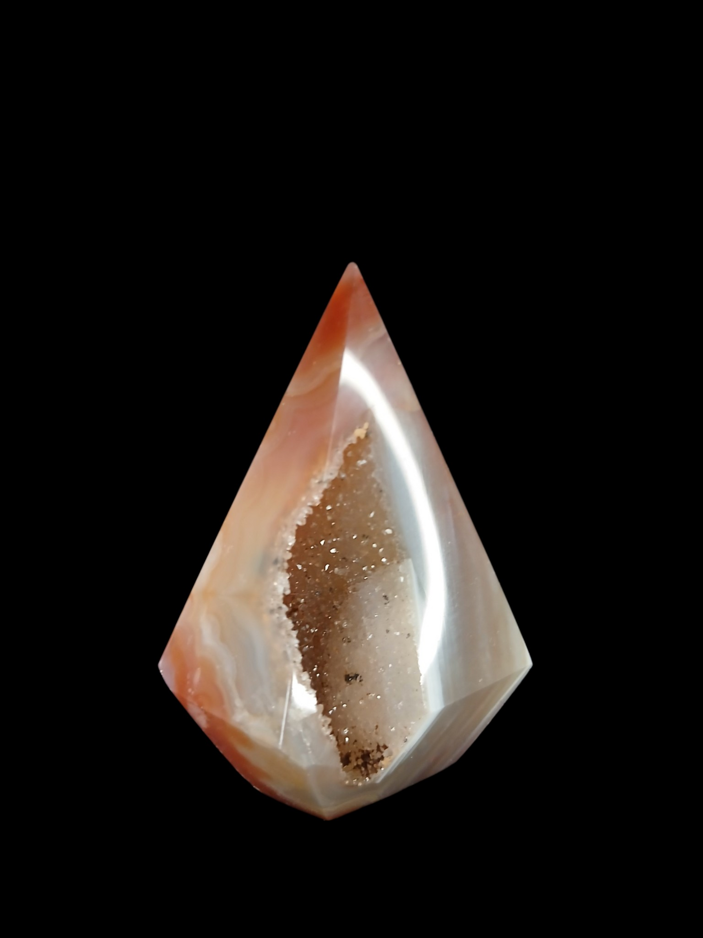 Druzy Agate Diamond (2.6in)